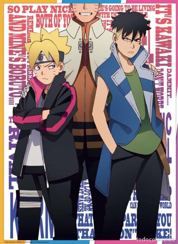 Affiches: Poster Boruto & Kawaki - Boruto (POSTER 52 x 38)