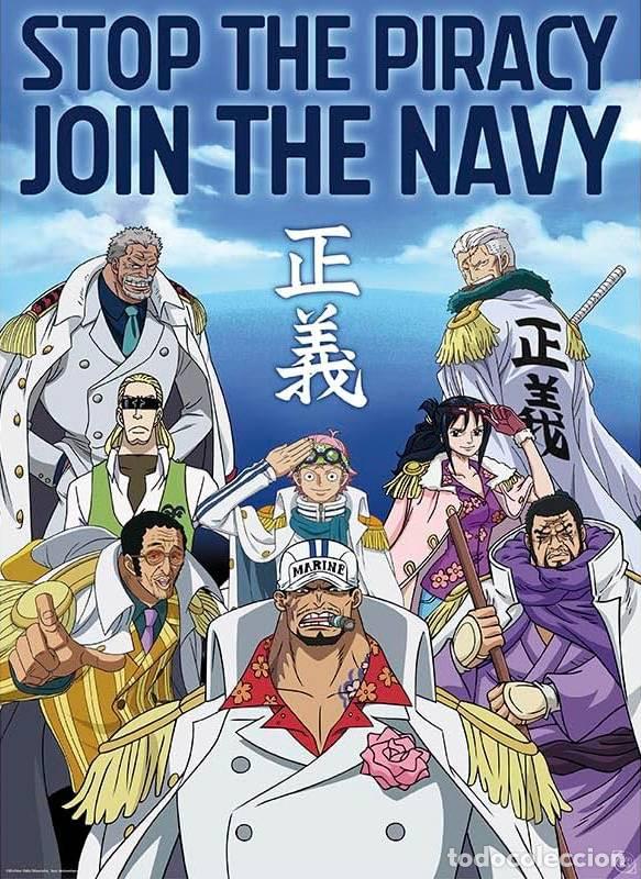 Affiches: Poster Marine Army - One Piece (POSTER 52x38)