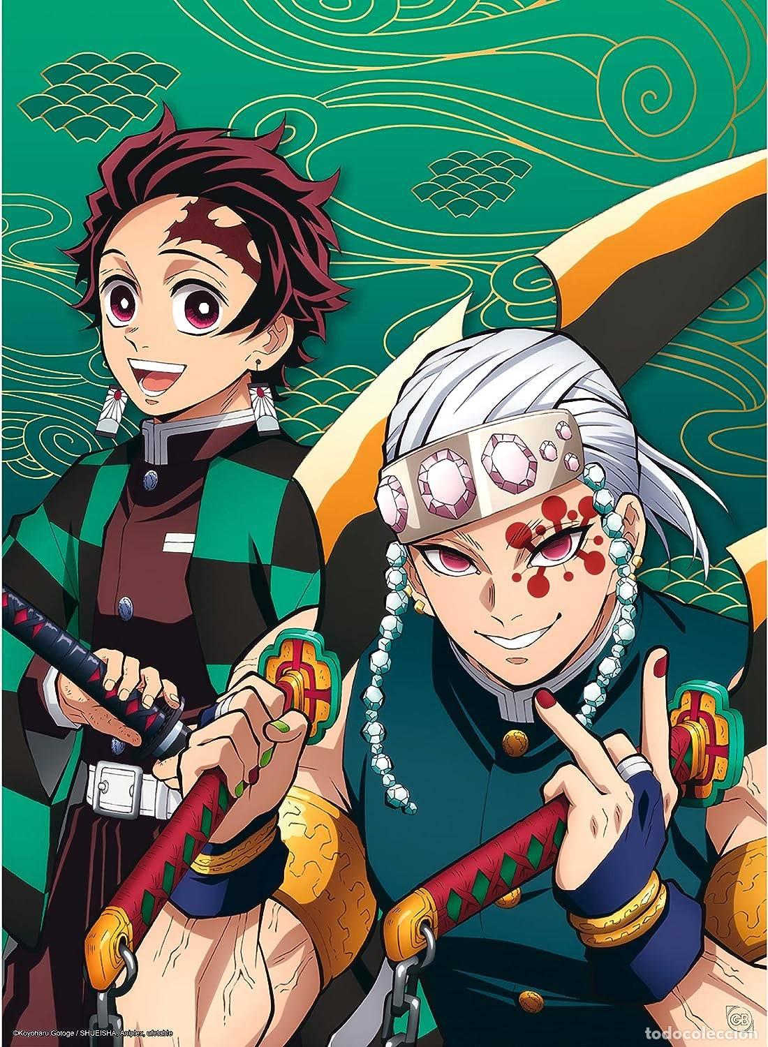 Posters: Poster Tanjiro & Tengen - DEMON SLAYER (POSTER 52x38)