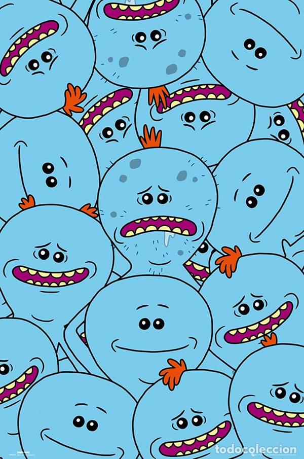 Carteles: Poster Mr Meeseeks (POSTER 61 x 91,5)