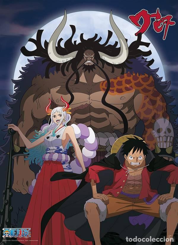 Cartazes: Poster Luffy & Yamato vs Kaido - One Piece (POSTER 52x38)