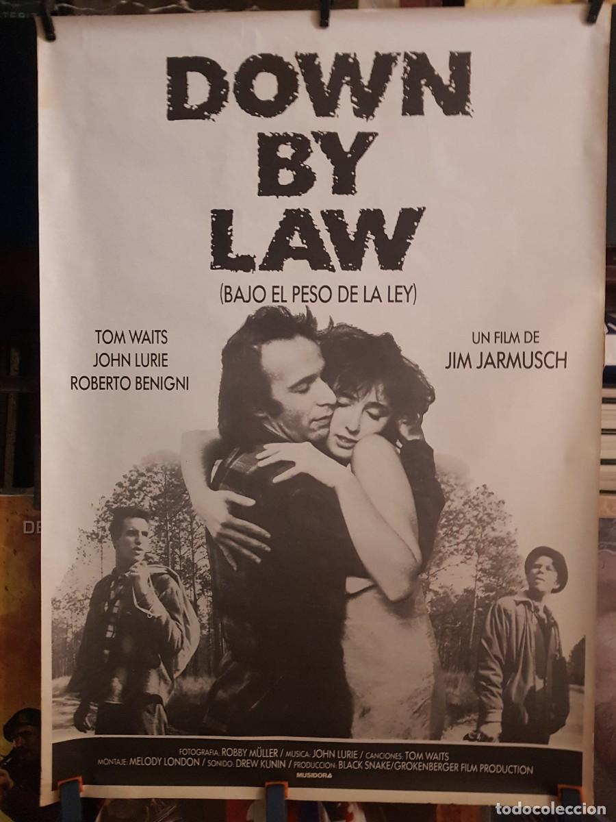 Carteles: CARTEL DOWN BY LAW 70CMX100CM (ORIGINAL) - Foto 1