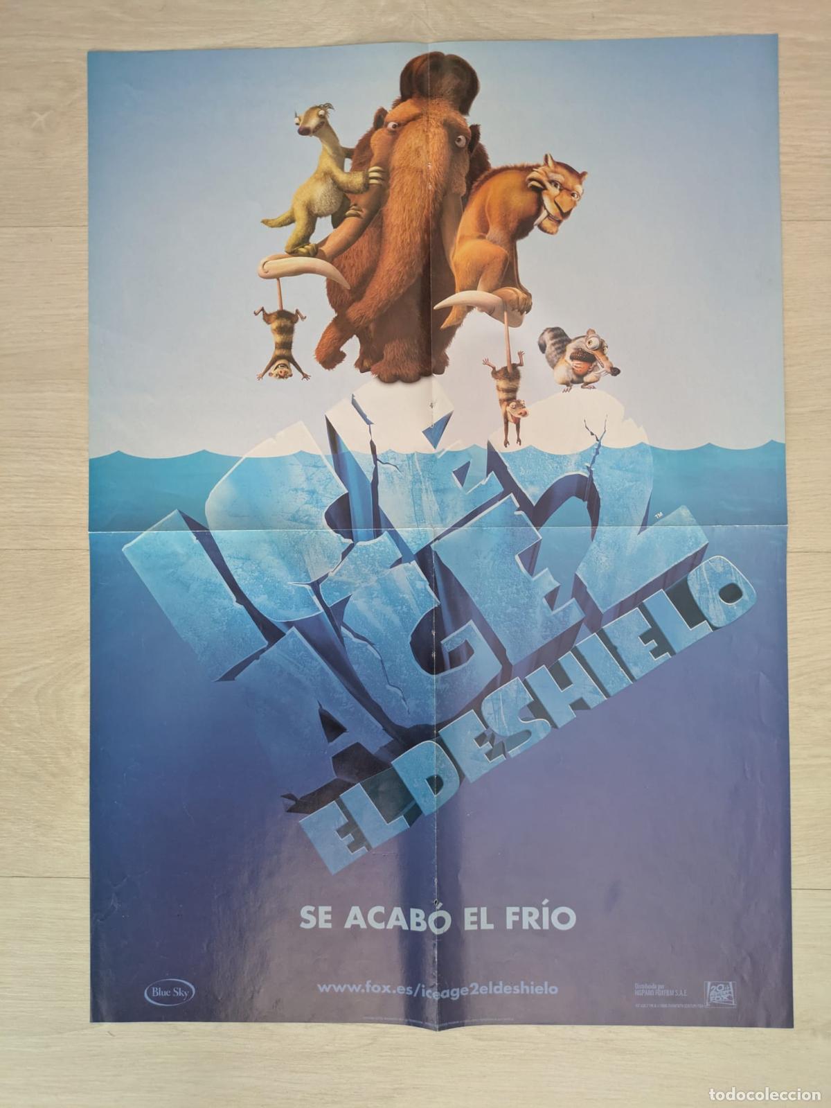 Carteles: Poster ICE AGE 2 EL DESHIELO. ROBOTBOY. Dibus. A&ntilde;o 2006. - Foto 1