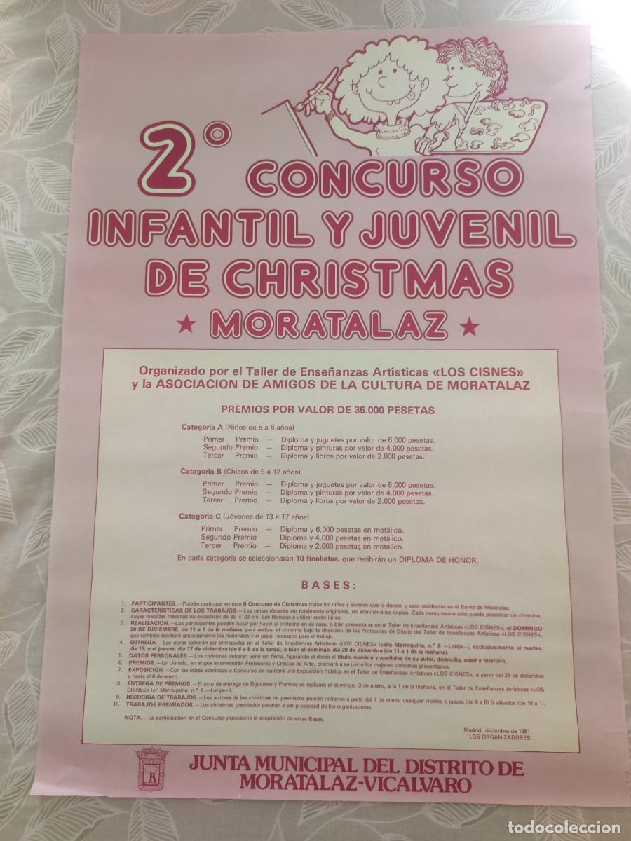 Carteles: Poster 2 Concurso infantil y juvenil Moratalaz - Foto 1