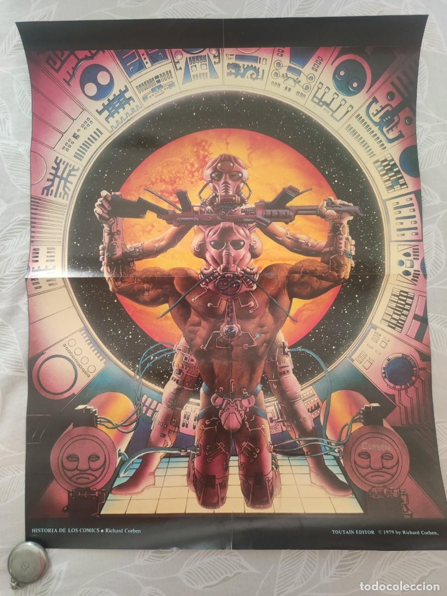 Carteles: Poster Historia de los comics. Richard Corben - Foto 1