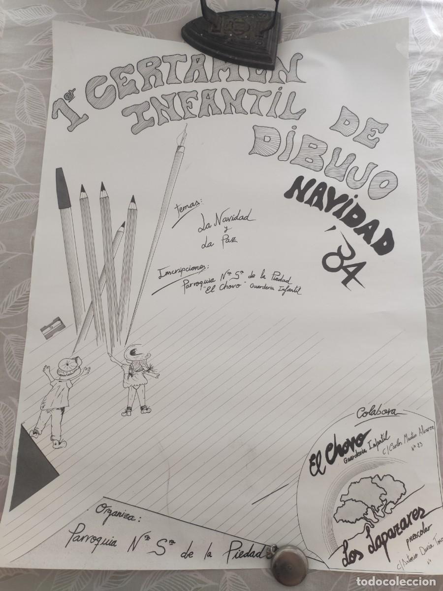 Carteles: Poster 1&deg; certamen infantil de dibujo - Foto 1