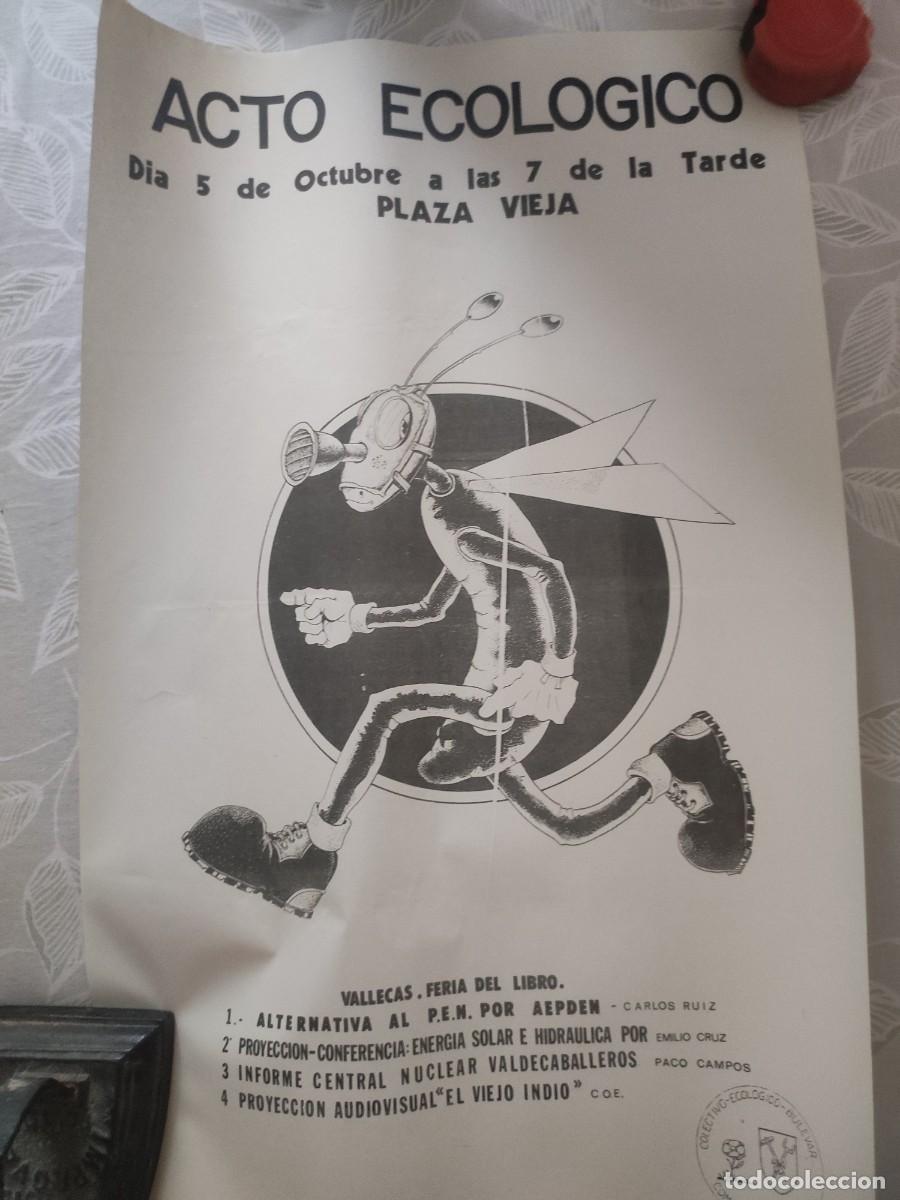 Carteles: Poster Acto Ecol&oacute;gico Vallecas Feria del libro - Foto 1