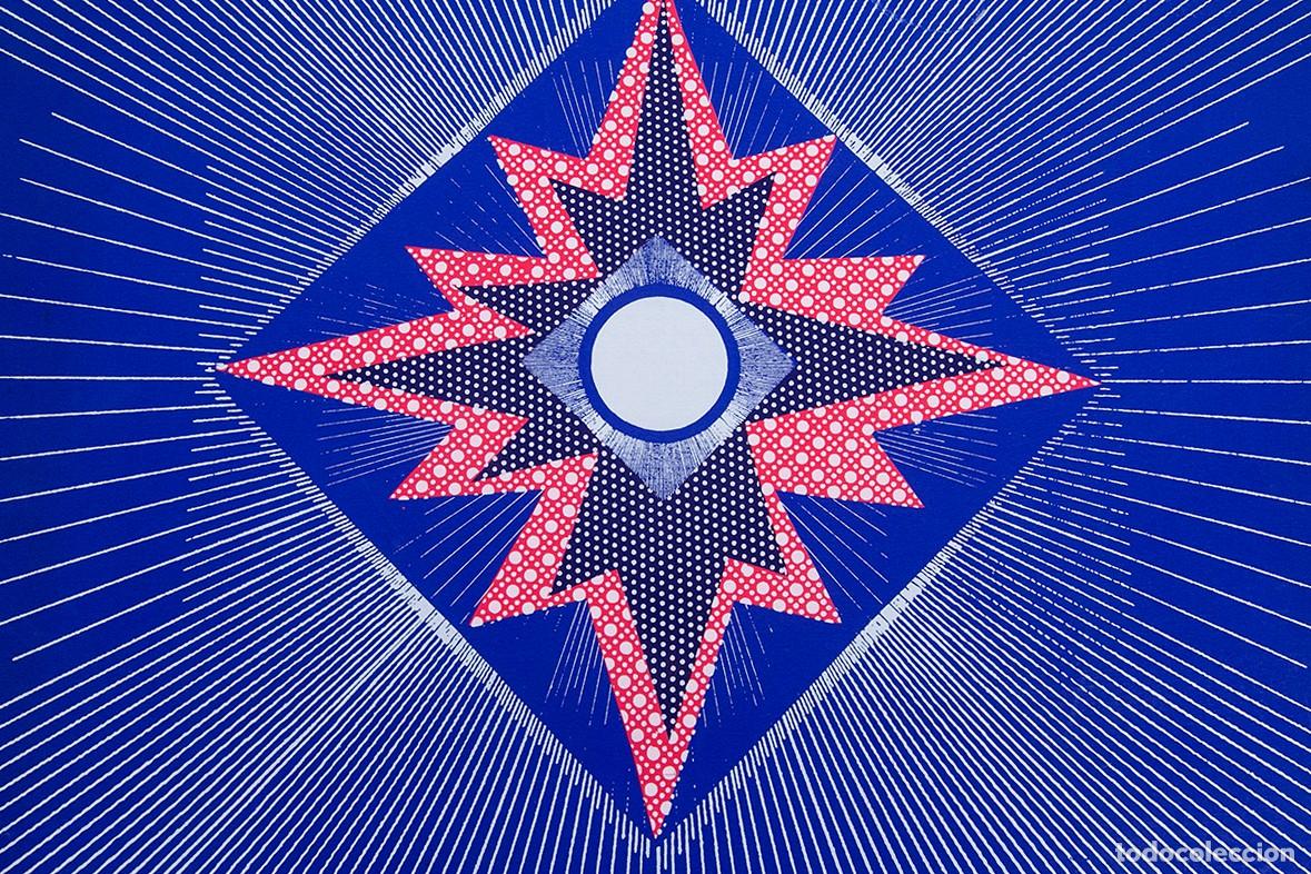 Carteles: MICHAEL PONCE DE LEON - CARTEL SERIGR&Aacute;FICO - C. 1978 - Foto 2