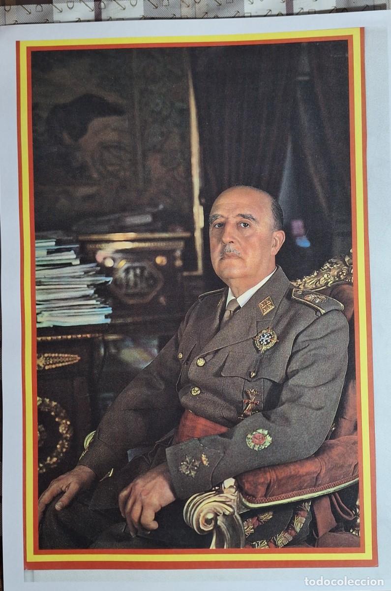 Carteles: cartel antiguo del Franco - Foto 1