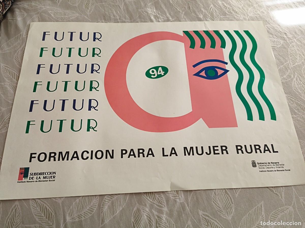 Carteles: Cartel Programa Futura. Mujer rural - Foto 1