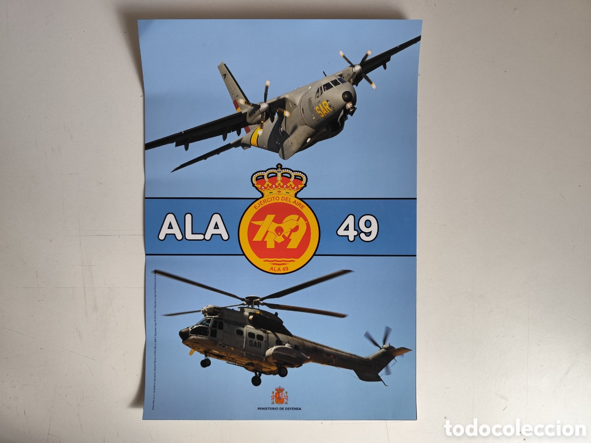 Carteles: Poster ALA 49, Ejercito del Aire - Foto 1