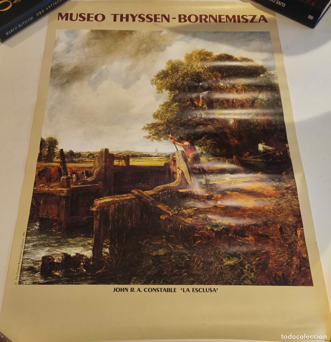 Carteles: CARTEL MUSEO THYSSEN-BORNEMISZA LA ESCLUSA - Foto 1