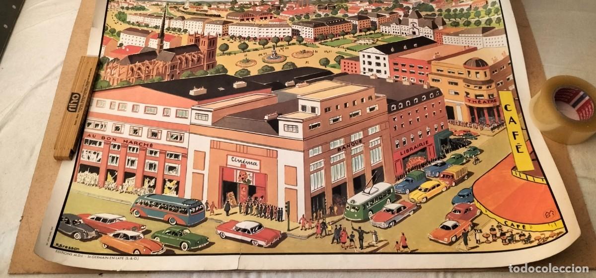 Carteles: Cartel de escuela antiguo . - Foto 4