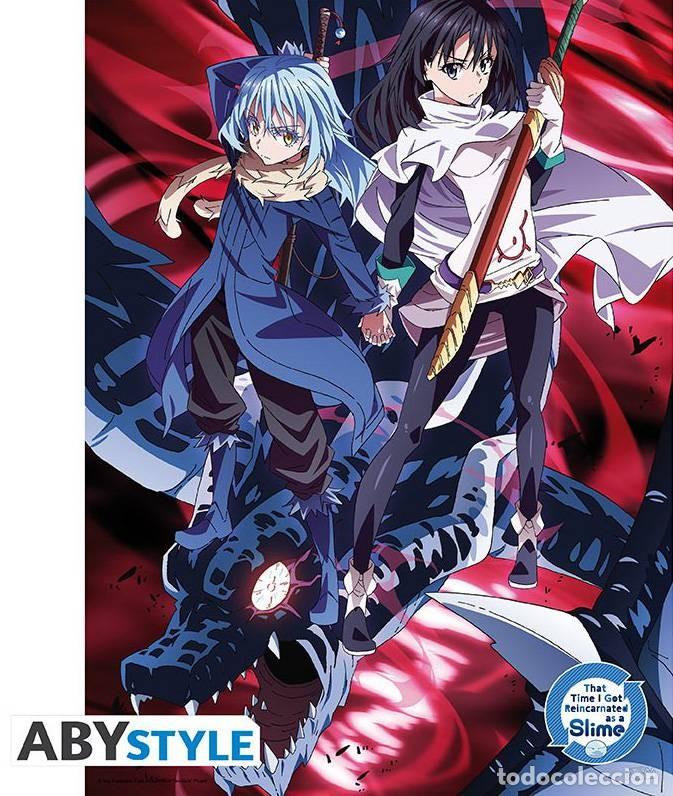 Carteles: Poster Rimuru & Shizu - Tensei Shitara Slime Datta Ken (POSTER 52 x 38)