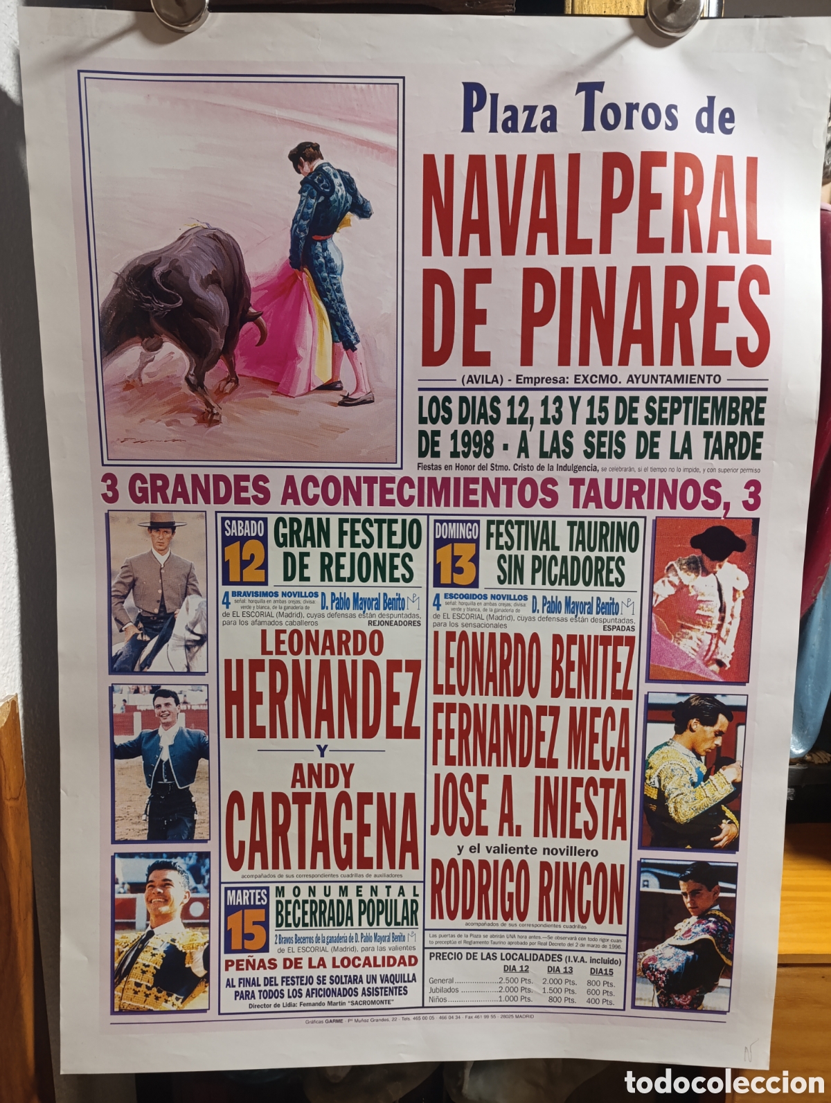 Carteles: Plaza de Toros de Navalperal de Pinares (&Aacute;vila) - Foto 1