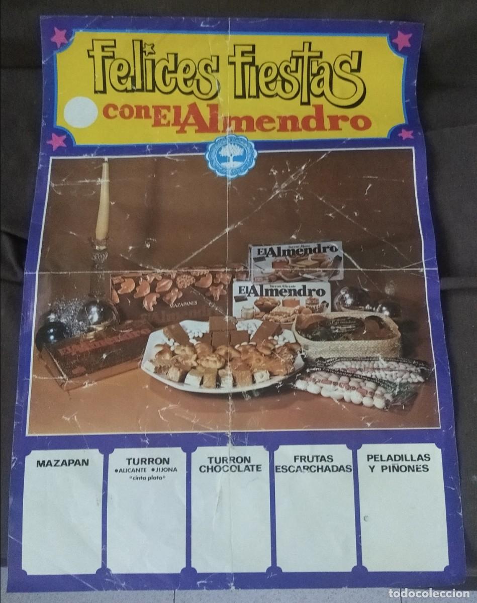 Carteles: Antiguo cartel turrones El Almendro. - Foto 1