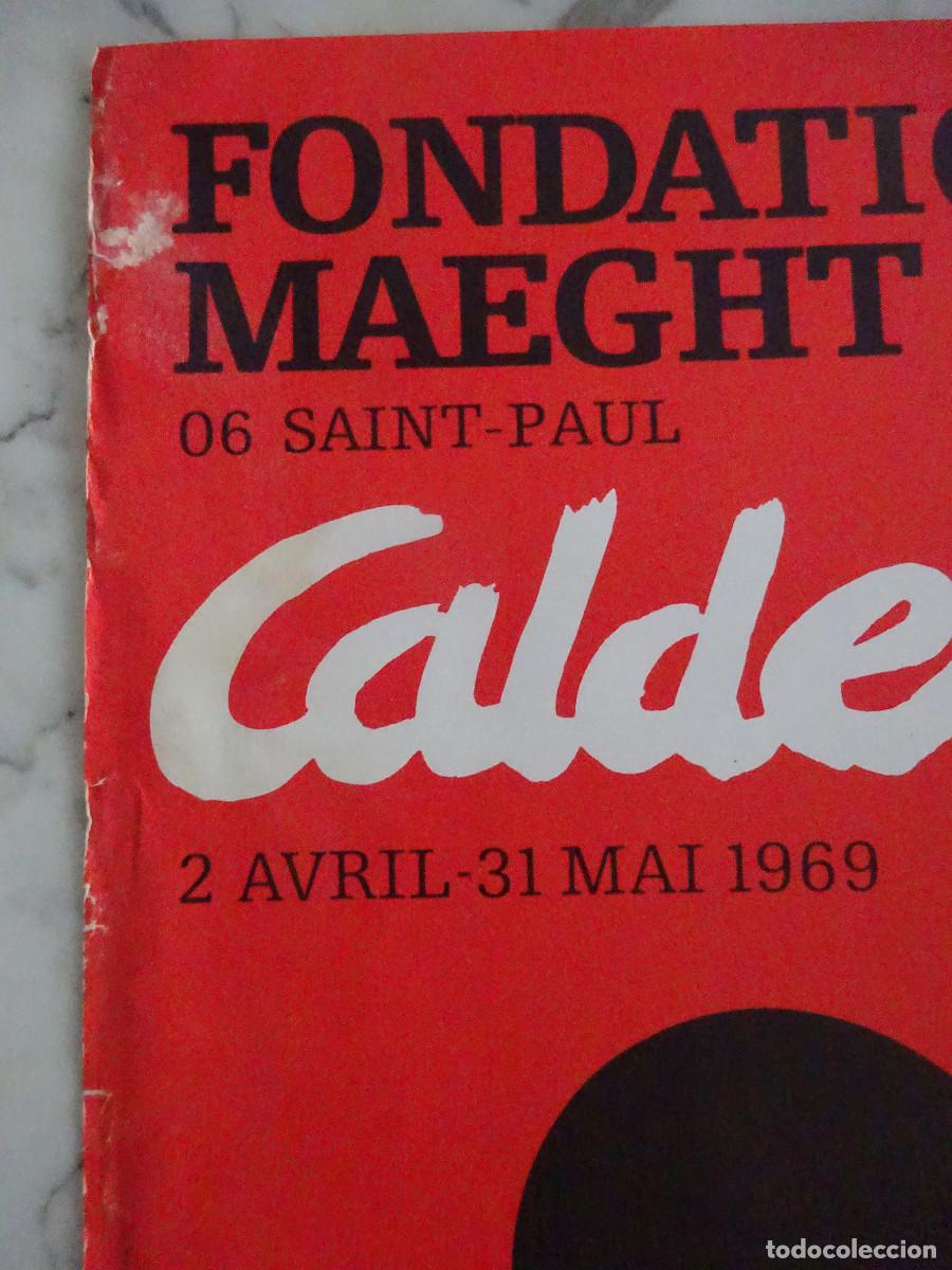 Carteles: CARTEL 1969 EXPOSICION CALDER - Foto 6