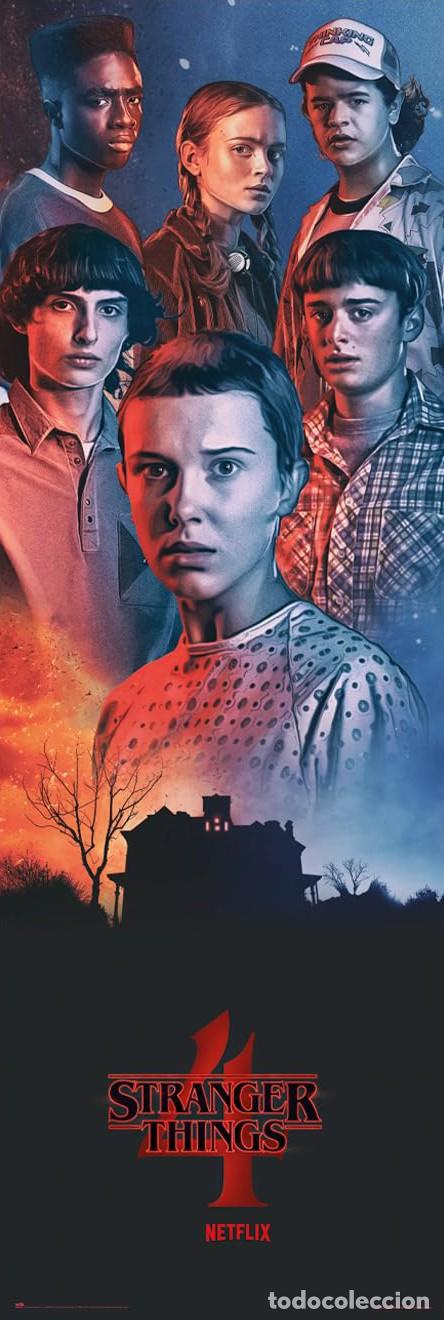 Carteles: Poster Puerta Stranger Things 4 (POSTER 53x158) - Foto 1