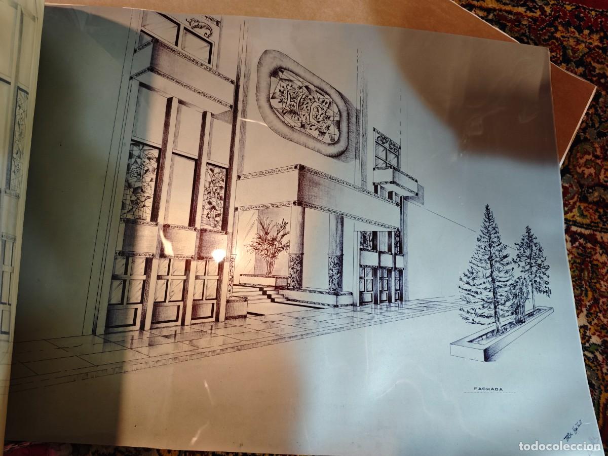 Carteles: Carpeta proyecto del hotel intercontinental Madrid antiguo - Foto 2