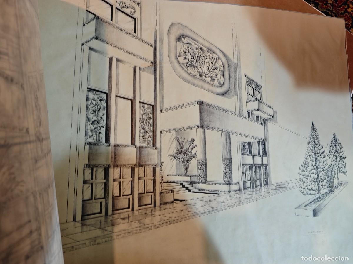 Carteles: Carpeta proyecto del hotel intercontinental Madrid antiguo - Foto 3