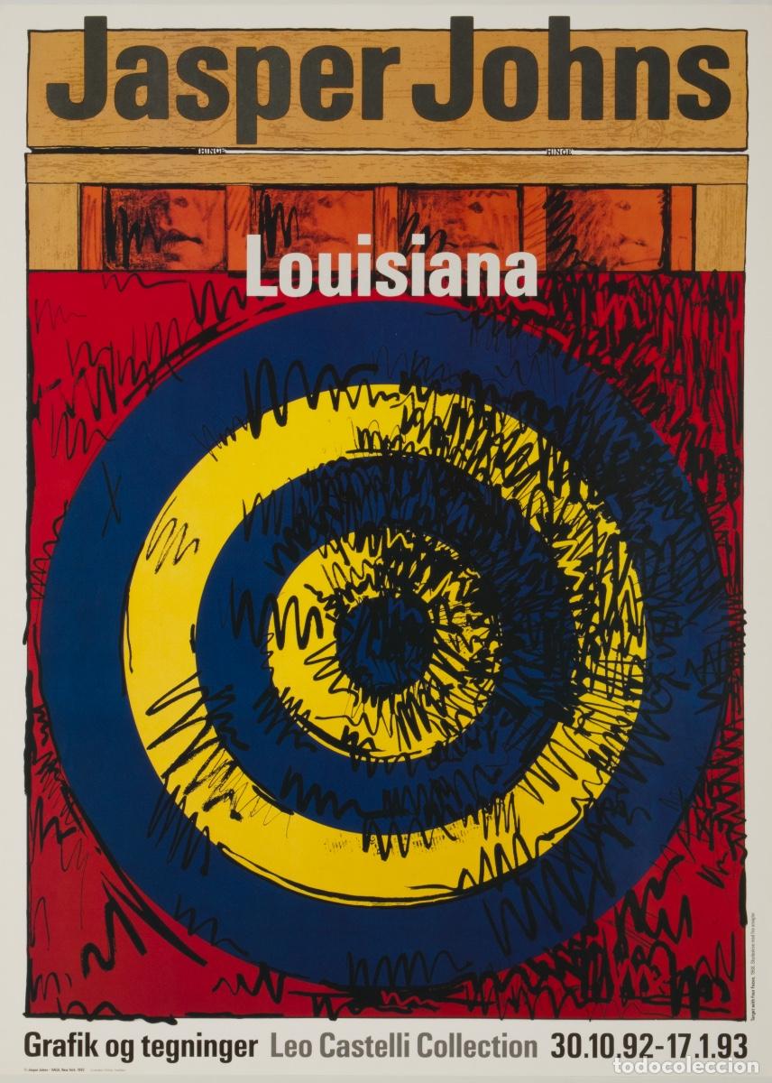 Carteles: Jasper Johns exhibition poster - Foto 1