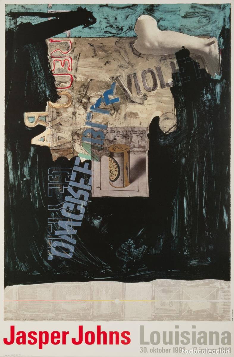 Carteles: Jasper Johns exhibition poster - Foto 1
