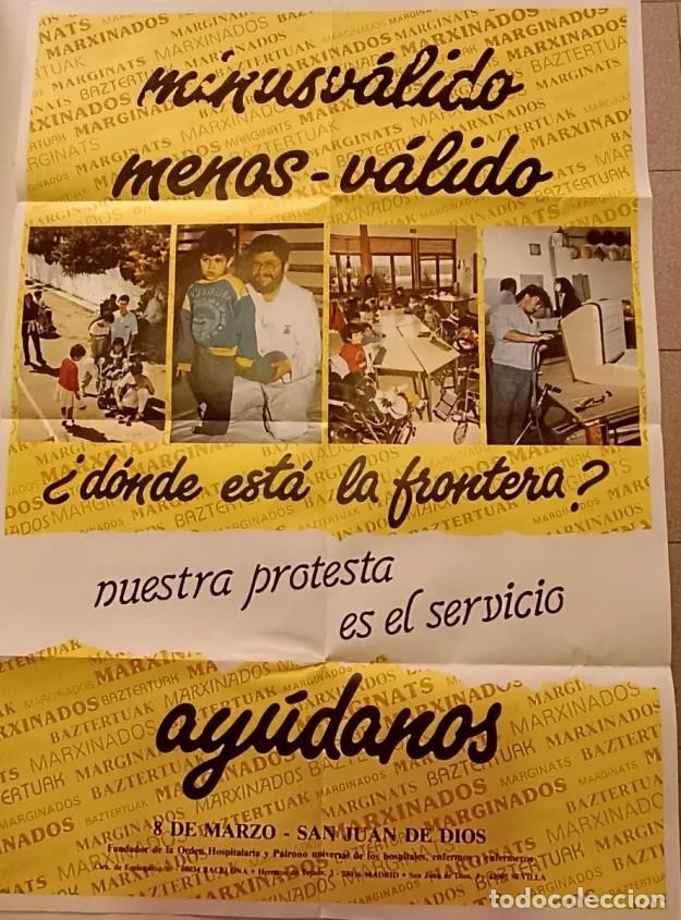Carteles: Cartel San Juan de Dios. Minusv&aacute;lidos - Foto 3