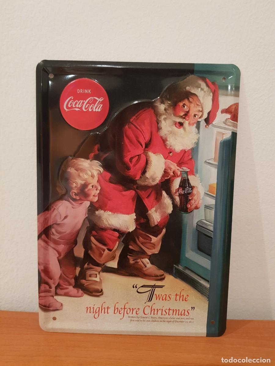 Carteles: CARTEL METALICO COCA COLA - Foto 1