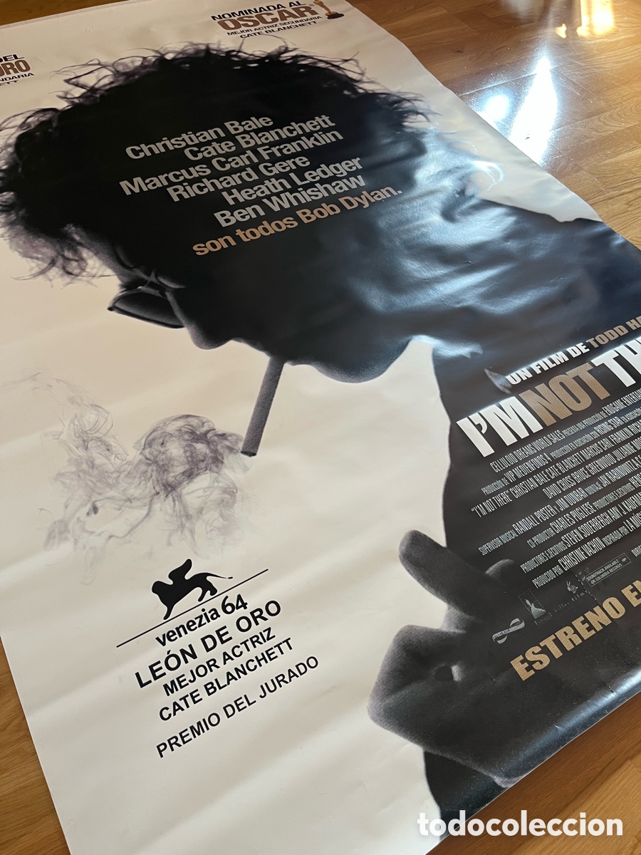 Carteles: P&oacute;ster gigante I&rsquo;m not here Bob Dylan - Foto 2