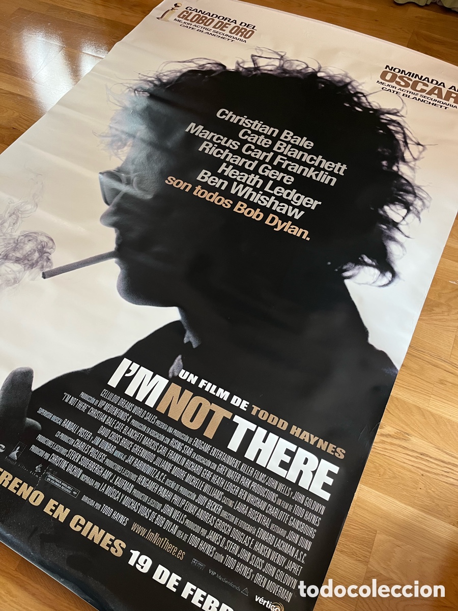 Carteles: P&oacute;ster gigante I&rsquo;m not here Bob Dylan - Foto 3