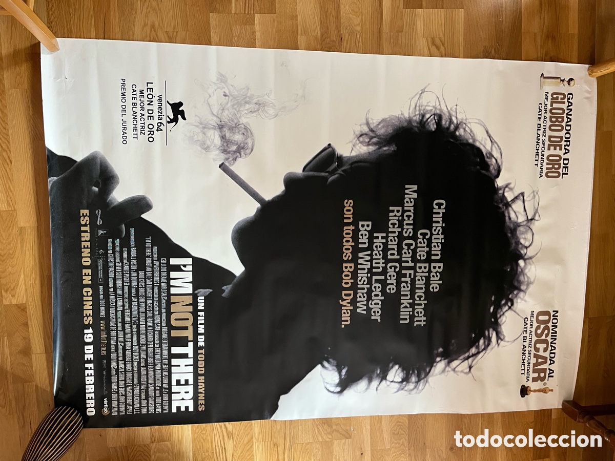 Carteles: P&oacute;ster gigante I&rsquo;m not here Bob Dylan - Foto 5