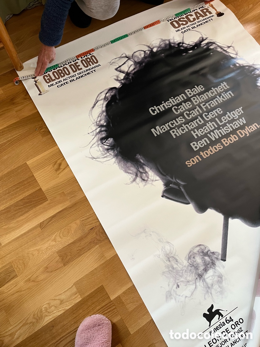 Carteles: P&oacute;ster gigante I&rsquo;m not here Bob Dylan - Foto 8