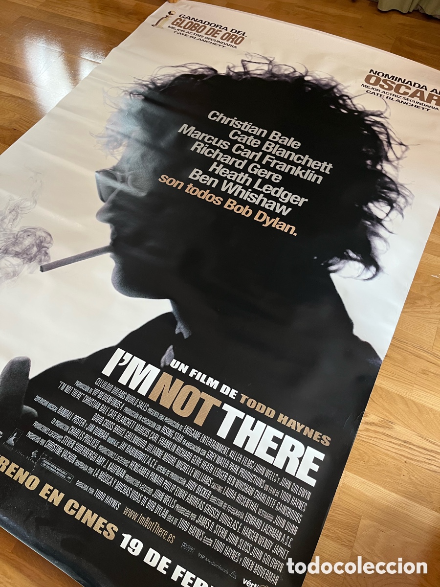 Carteles: P&oacute;ster gigante I&rsquo;m not here Bob Dylan - Foto 1