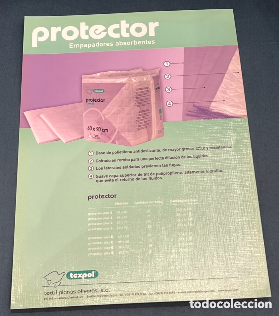 Carteles: Cartel. Gu&iacute;a de AROMATERAPIA. Protector Texpol. - Foto 2