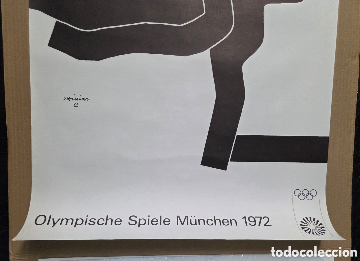 Carteles: Eduardo Chillida. Cartel Munich 1972 - Foto 8