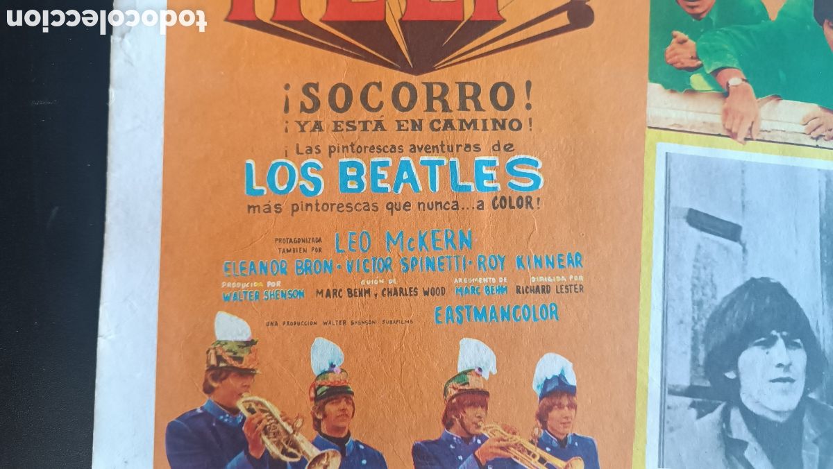 Carteles: Los beatles pel&iacute;cula help - Foto 2