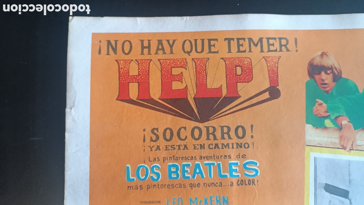 Carteles: Los beatles pel&iacute;cula help - Foto 3