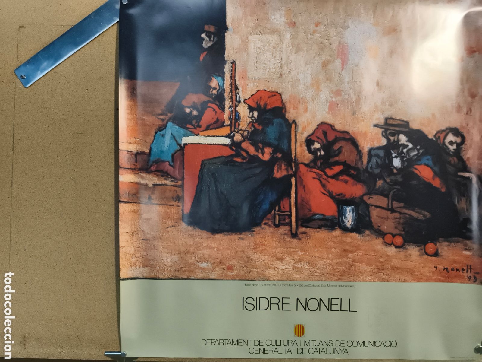 Carteles: Cartel Isidre Nonell, obra Pobres 1899