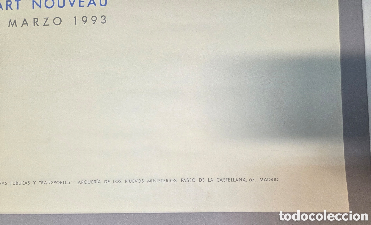 Carteles: Paul HANKAR. Cartel exposici&oacute;n 1993 - Foto 5