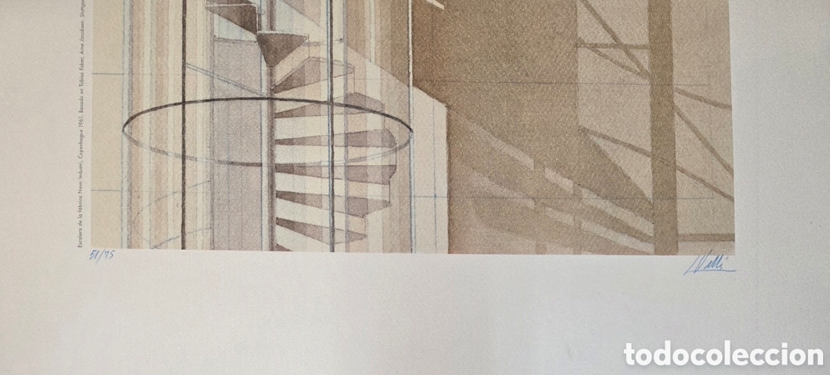 Carteles: ARNE JACOBSEN. Cartel exposici&oacute;n 1993. - Foto 3
