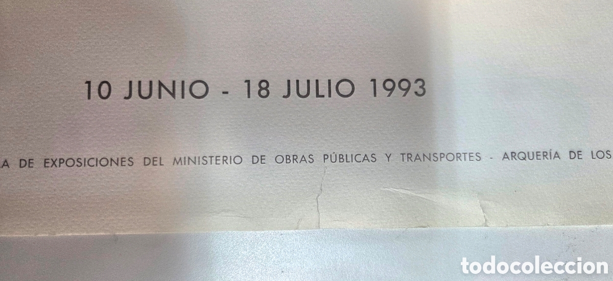 Carteles: ARNE JACOBSEN. Cartel exposici&oacute;n 1993. - Foto 5