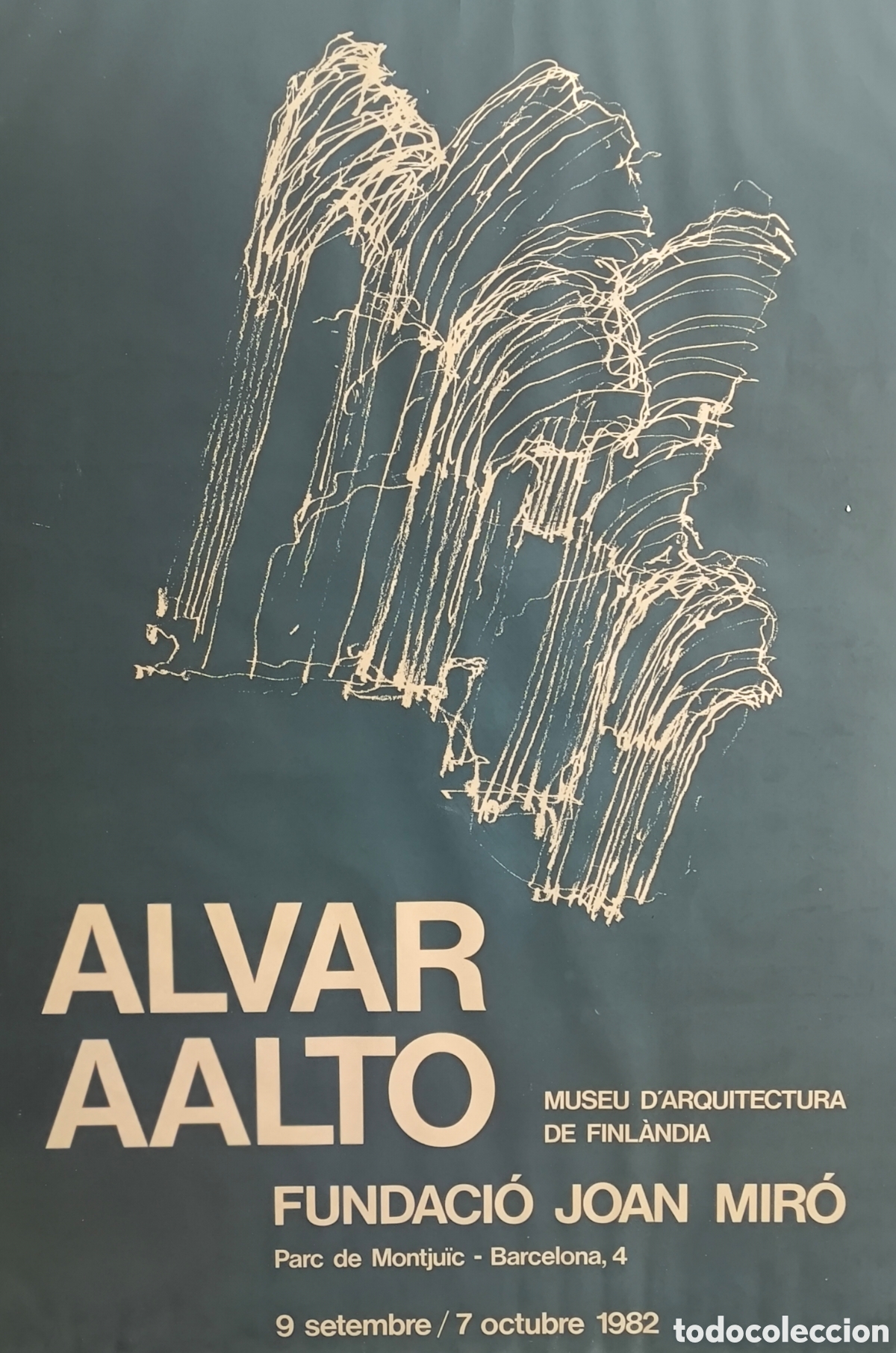 Carteles: ALVAR AALTO ARQUITECTURA DISE&Ntilde;O CARTEL 1982