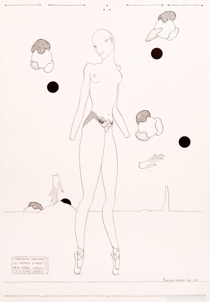 Carteles: Barbara Nessim - Paintings and Watercolors - 1973 - CARTEL
