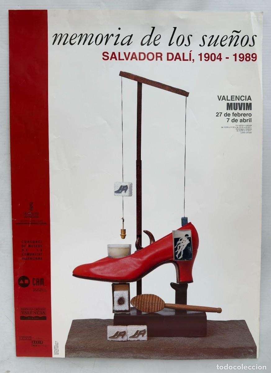 Carteles: CARTEL EXPOSICI&Oacute;N SALVADOR DAL&Iacute; - MEMORIA DE LOS SUE&Ntilde;OS - MUVIM VALENCIA