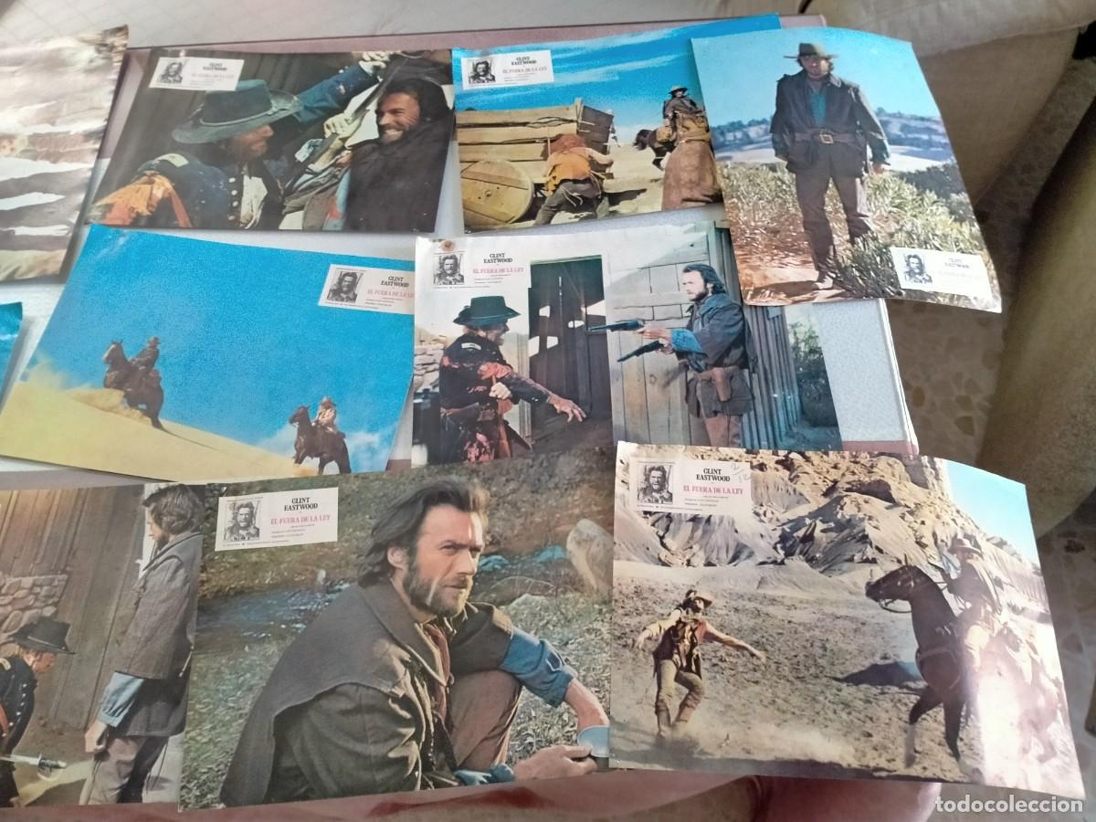 Carteles: carteles o caratulas de el fuera de la ley -clint eastwood