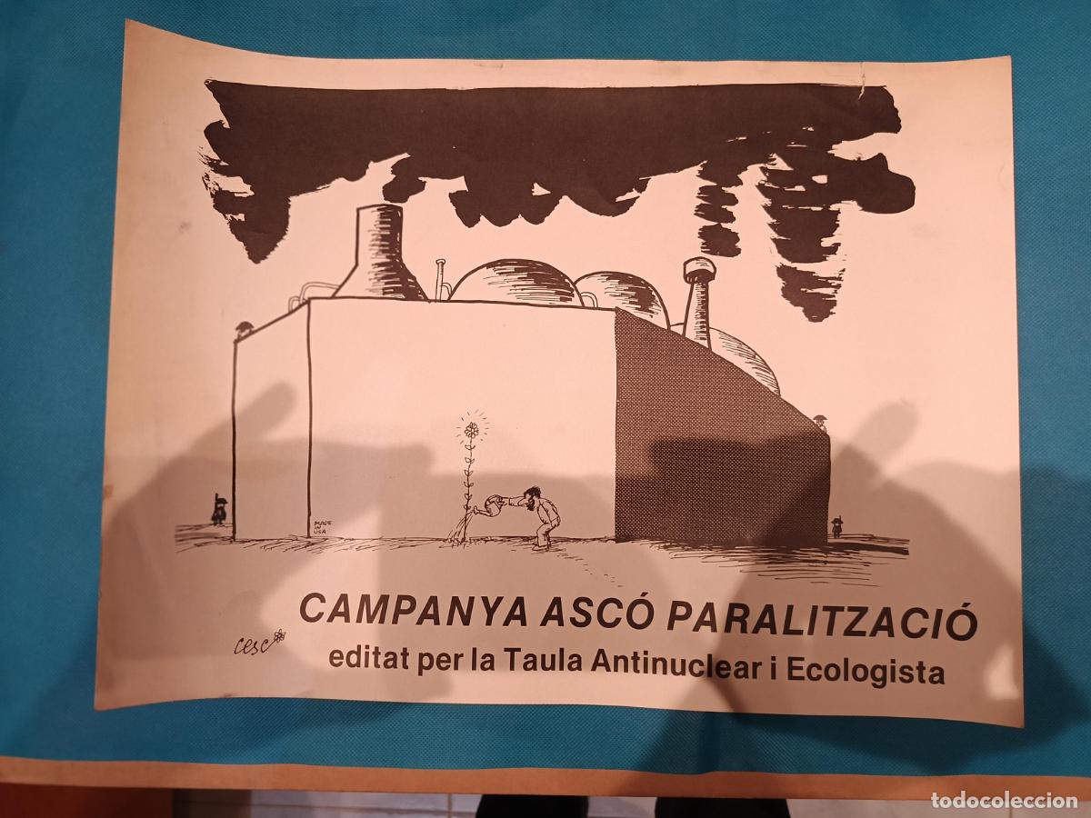 Carteles: CARTELL CAMPANYA ASC&Oacute; PARALITZACIO 1 CARTEL