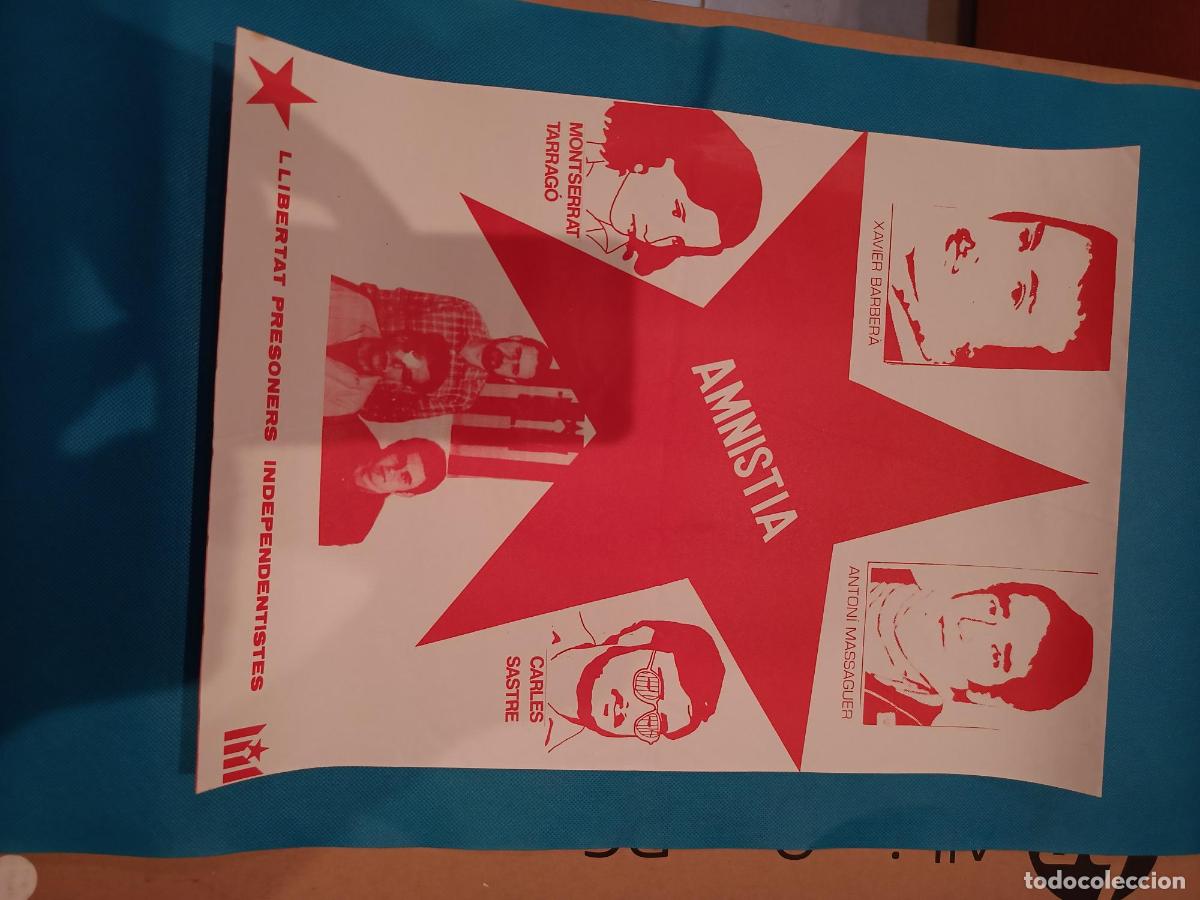 Carteles: CARTELL AMNISTIA PRFESONERS INDEPENDENTISTES CARTEL
