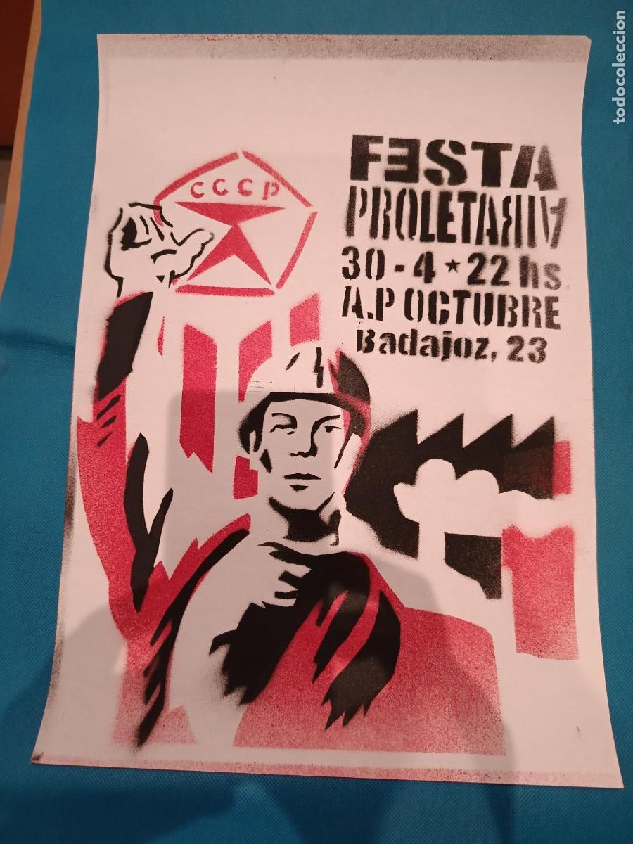 Carteles: CARTELL FESTA PROLETARIA CARTEL