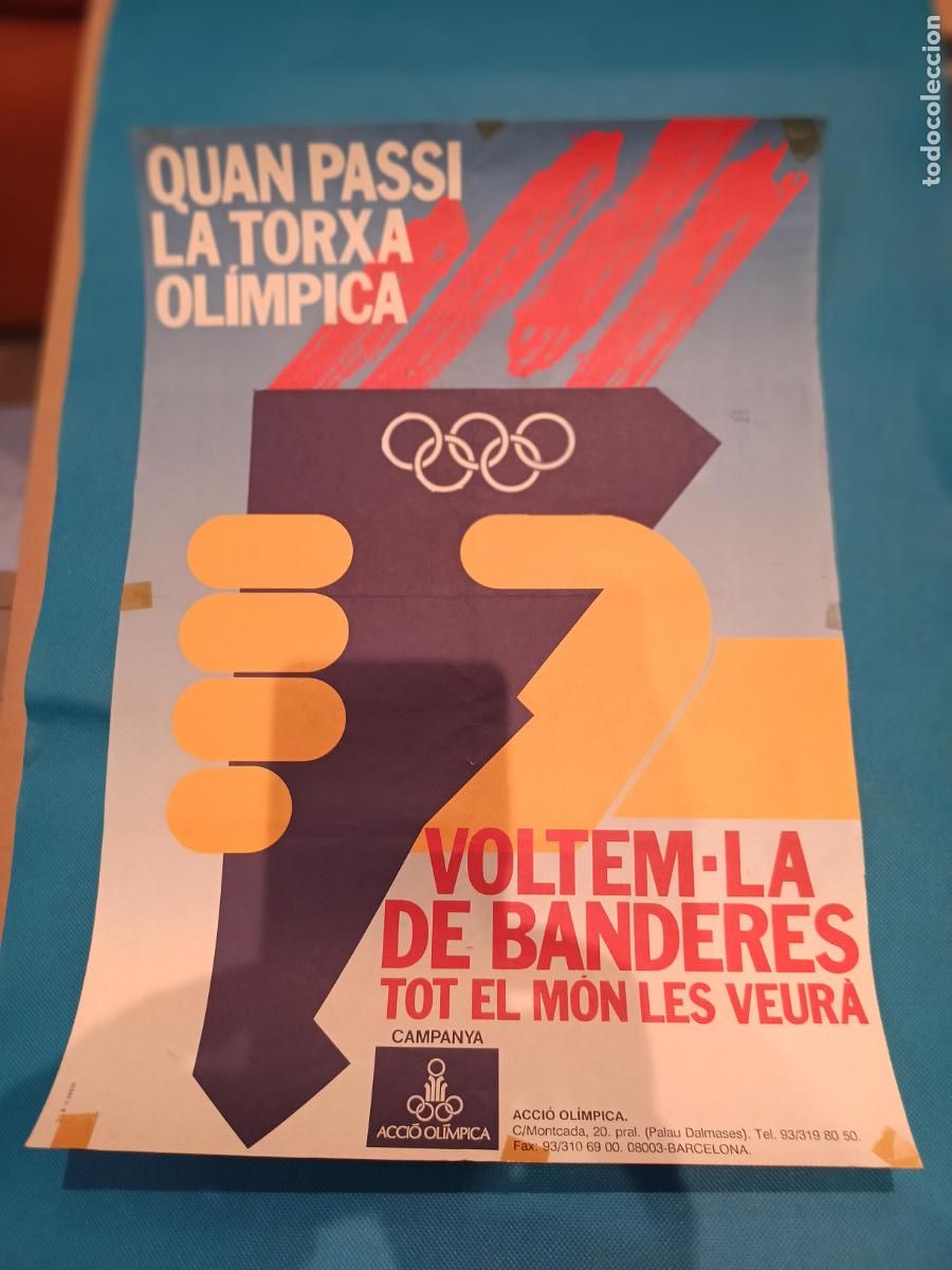 Carteles: CARTEL CARTELL TORXA OLIMPICA ACCIO OLIMPICA