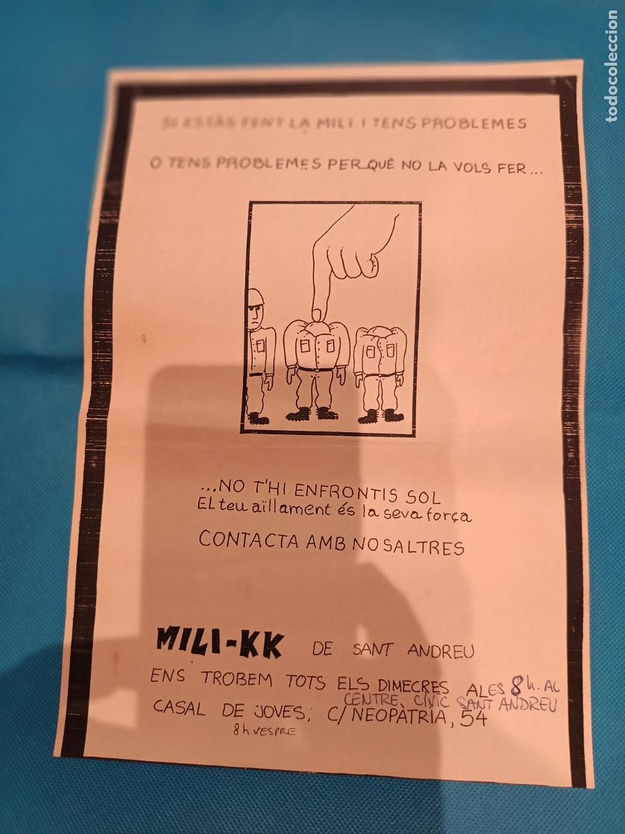 Carteles: CARTEL CARTELL MILI KK SANT ANDREU
